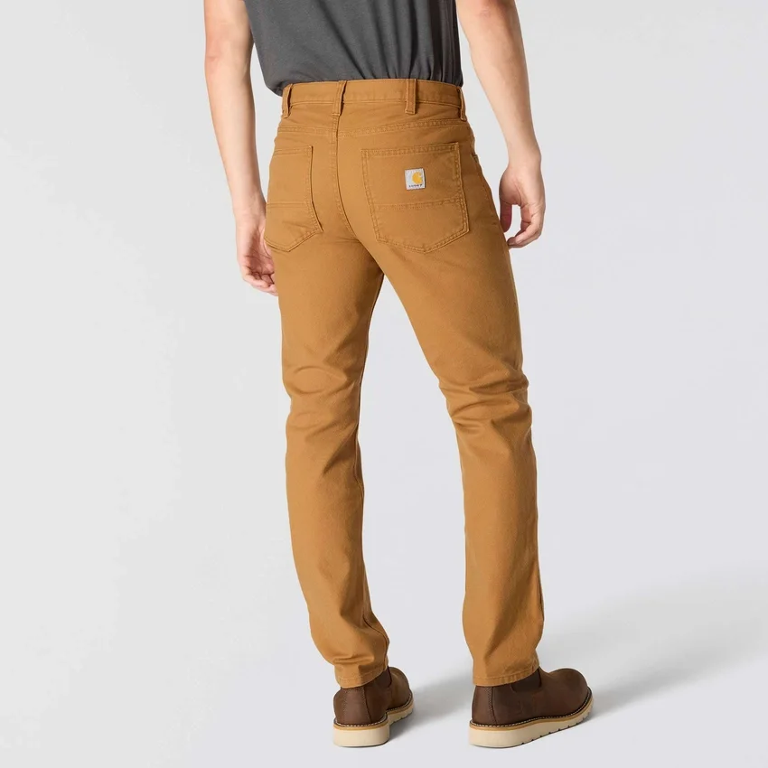 Slanke, taps toelopende Rugged Flex® Duck-werkbroek