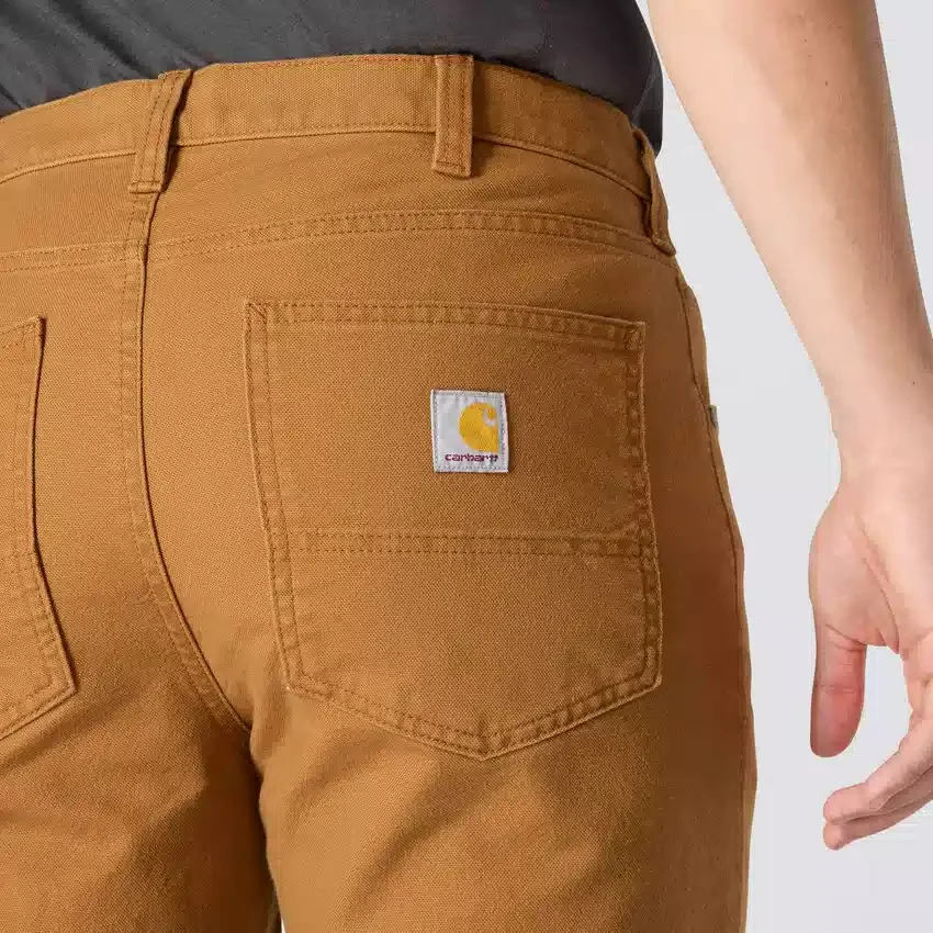 Slanke, taps toelopende Rugged Flex® Duck-werkbroek