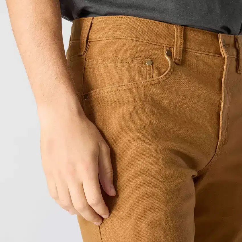 Slanke, taps toelopende Rugged Flex® Duck-werkbroek
