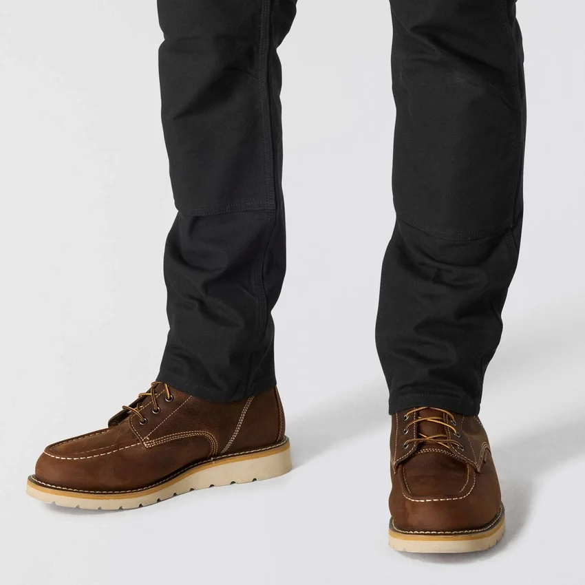 Slanke, taps toelopende, Rugged Flex-werkbroek met dubbele knieën voor heren