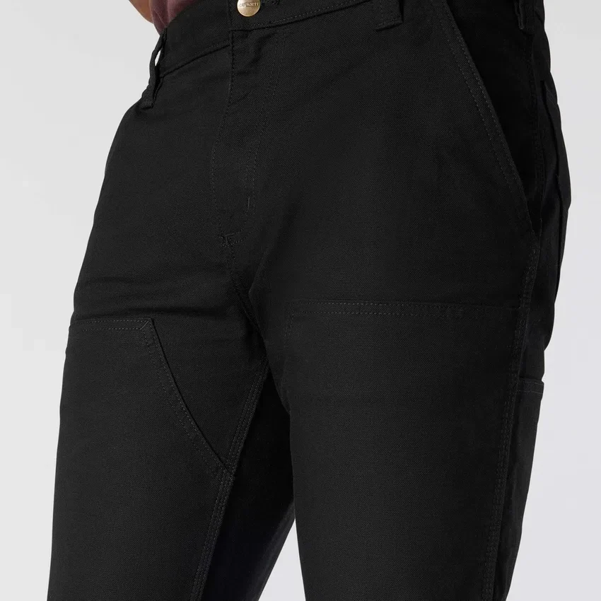 Slanke, taps toelopende, Rugged Flex-werkbroek met dubbele knieën voor heren