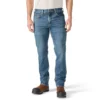Slanke, taps toelopende, Rugged Flex-werkjeans voor heren