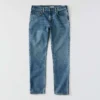 Slanke, taps toelopende, Rugged Flex-werkjeans voor heren