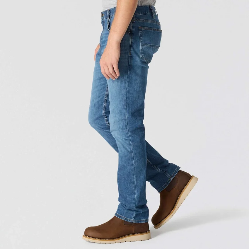 Slanke, taps toelopende, Rugged Flex-werkjeans voor heren