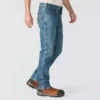Slanke, taps toelopende, Rugged Flex-werkjeans voor heren