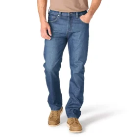 Slim Straight Rugged Flex-werkjeans voor heren