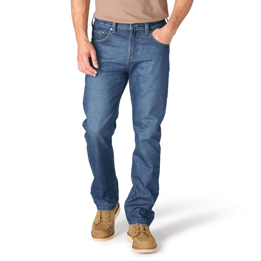 Slim Straight Rugged Flex-werkjeans voor heren