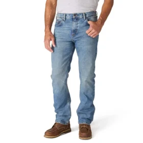 Slim Straight Rugged Flex-werkjeans voor heren