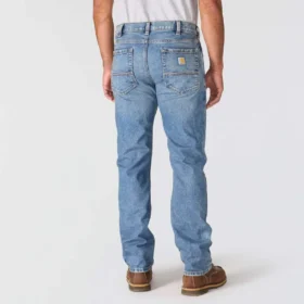 Slim Straight Rugged Flex-werkjeans voor heren