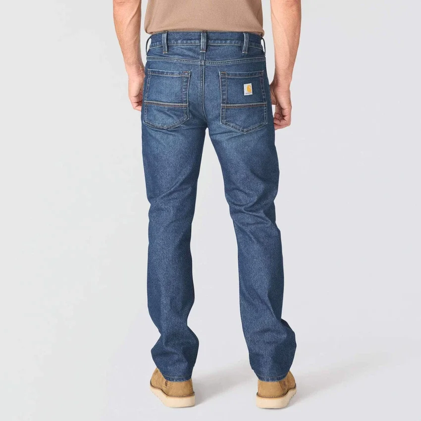 Slim Straight Rugged Flex-werkjeans voor heren