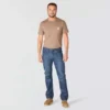 Slim Straight Rugged Flex-werkjeans voor heren