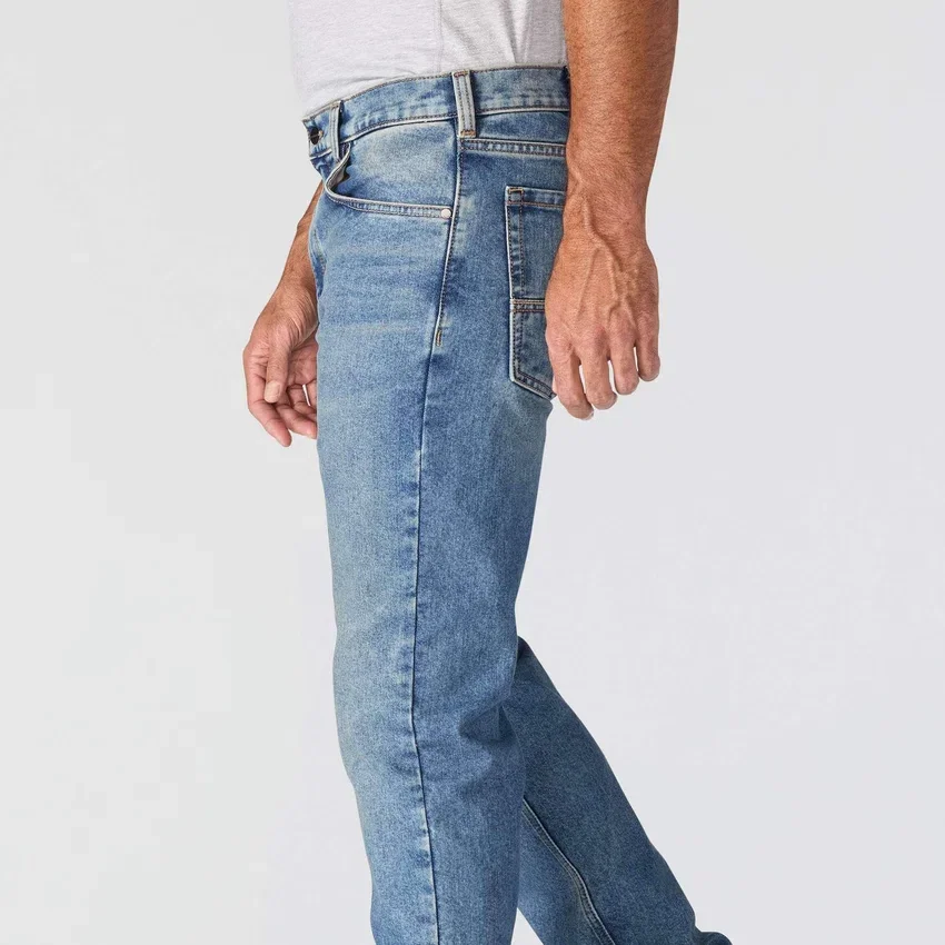 Slim Straight Rugged Flex-werkjeans voor heren
