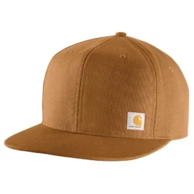 Stevige baseballpet van Firm Duck met platte klep