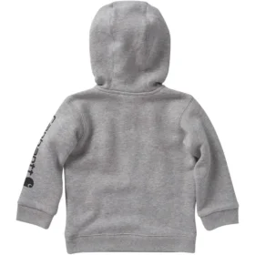 Sweatshirt met lange armstukken en halve rits voor jongens (baby/peuter)