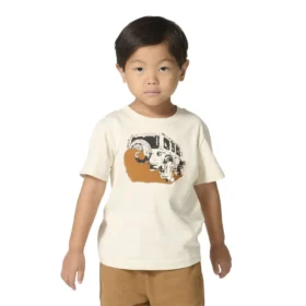 T-shirt met korte armstukken en voertuigprint voor jongens (kind/peuter/jeugd)
