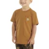 T-shirt met korte armstukken en zak voor kinderen (peuters/kinderen/jeugd)