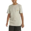 T-shirt met korte armstukken en zak voor kinderen (peuters/kinderen/jeugd)