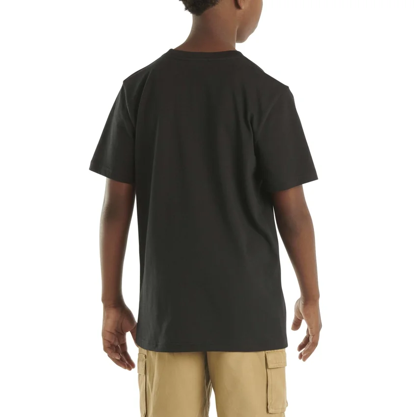 T-shirt met korte armstukken en zak voor kinderen (peuters/kinderen/jeugd)