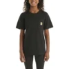 T-shirt met korte armstukken en zak voor kinderen (peuters/kinderen/jeugd)
