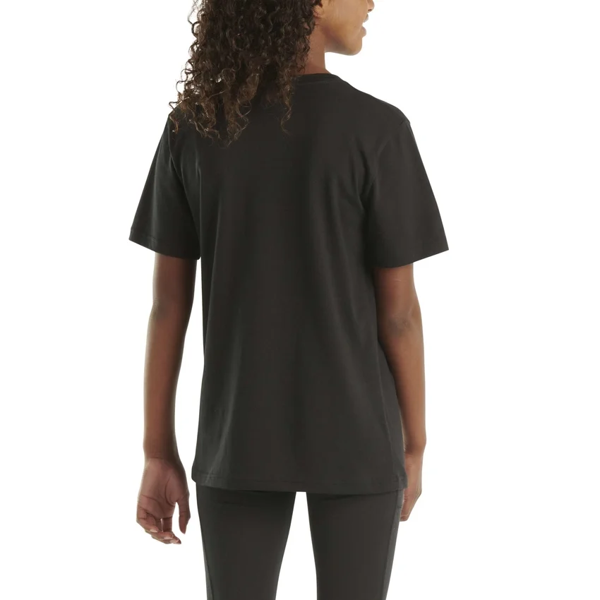T-shirt met korte armstukken en zak voor kinderen (peuters/kinderen/jeugd)