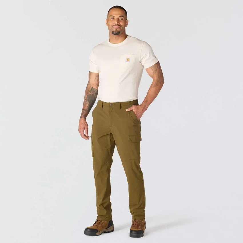 Tapered Force Ripstop-cargobroek voor heren met relaxte pasvorm