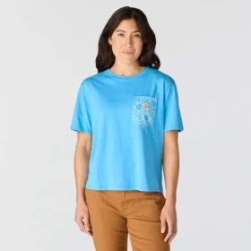 Tencel-overhemd met bloemenprint voor dames, losse pasvorm, lichtgewicht