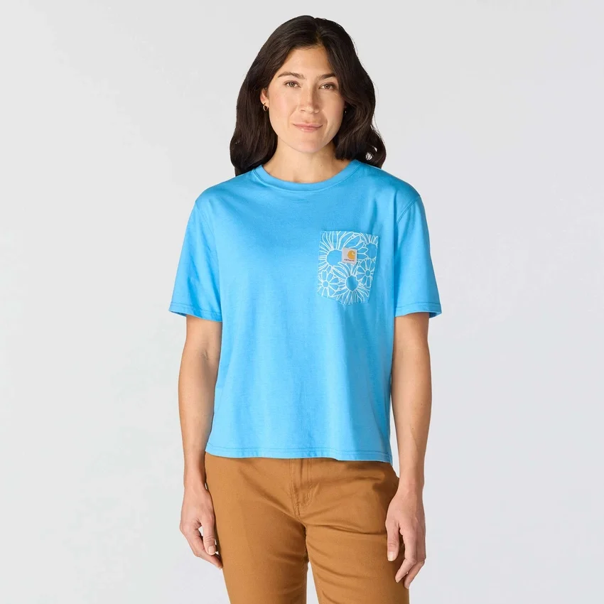 Tencel-overhemd met bloemenprint voor dames, losse pasvorm, lichtgewicht