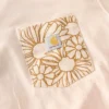 Tencel-overhemd met bloemenprint voor dames, losse pasvorm, lichtgewicht