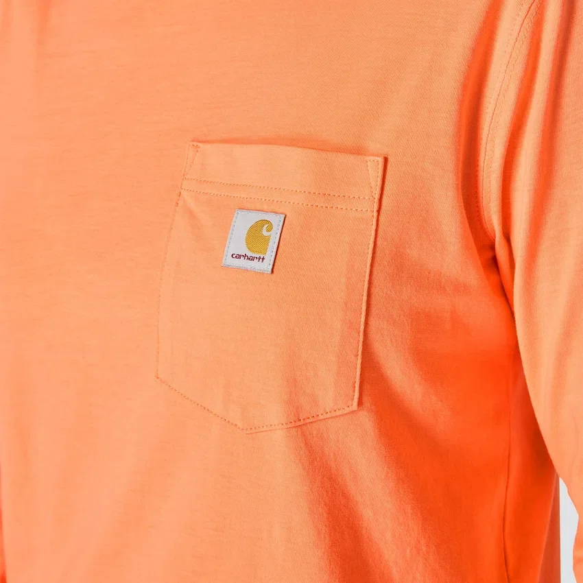 Tencel-overhemd met ronde hals, losse pasvorm en zak voor dames