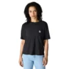Tencel Sweatshirt met ronde hals, losse pasvorm en zak voor dames