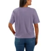 Tencel Sweatshirt met ronde hals, losse pasvorm en zak voor dames