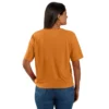 Tencel Sweatshirt met ronde hals, losse pasvorm en zak voor dames