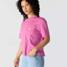 Tencel Sweatshirt met ronde hals, losse pasvorm en zak voor dames