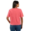 Tencel Sweatshirt met ronde hals, losse pasvorm en zak voor dames