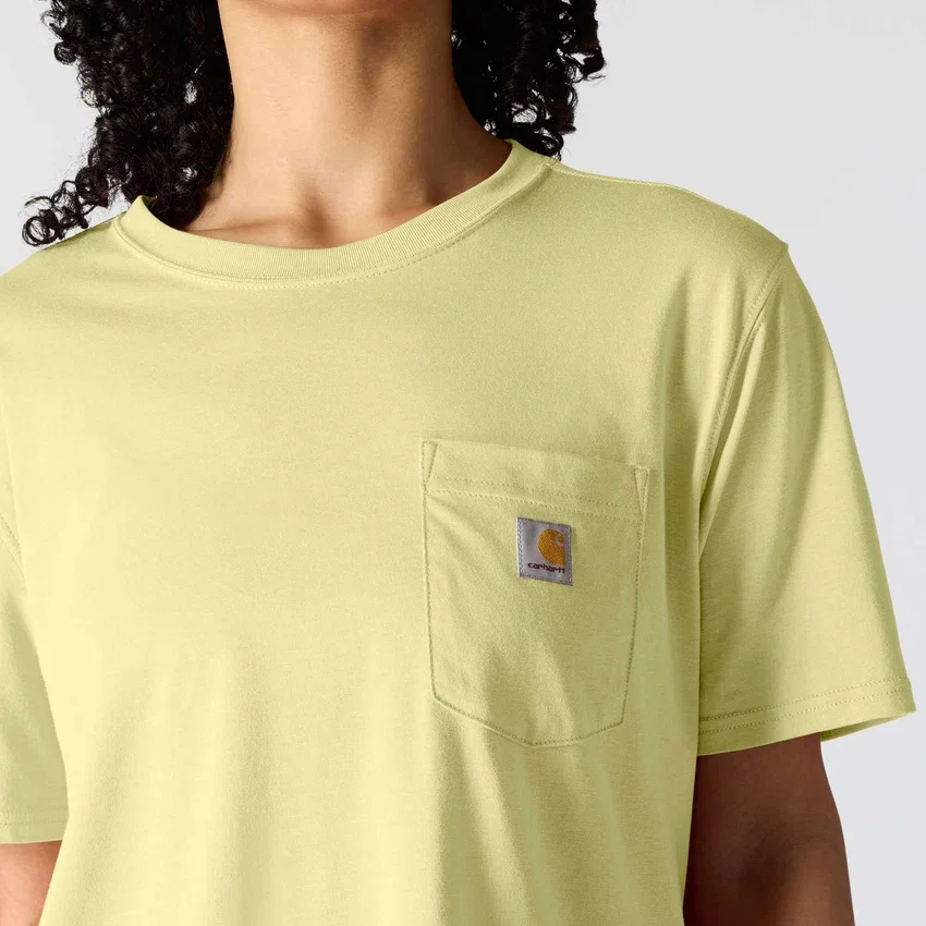 Tencel Sweatshirt met ronde hals, losse pasvorm en zak voor dames
