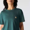 Tencel Sweatshirt met ronde hals, losse pasvorm en zak voor dames