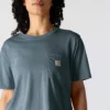 Tencel Sweatshirt met ronde hals, losse pasvorm en zak voor dames