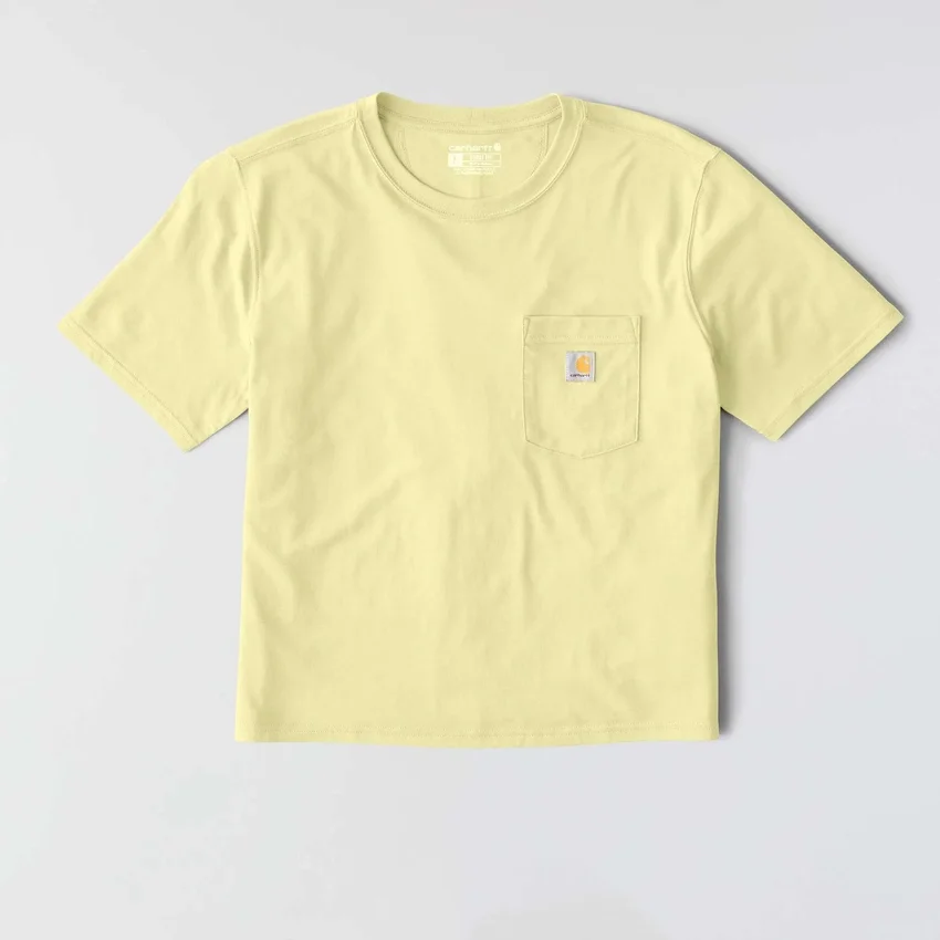 Tencel Sweatshirt met ronde hals, losse pasvorm en zak voor dames