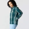 Tencel™-vezelserie: losvallend geruit twill-overhemd voor dames