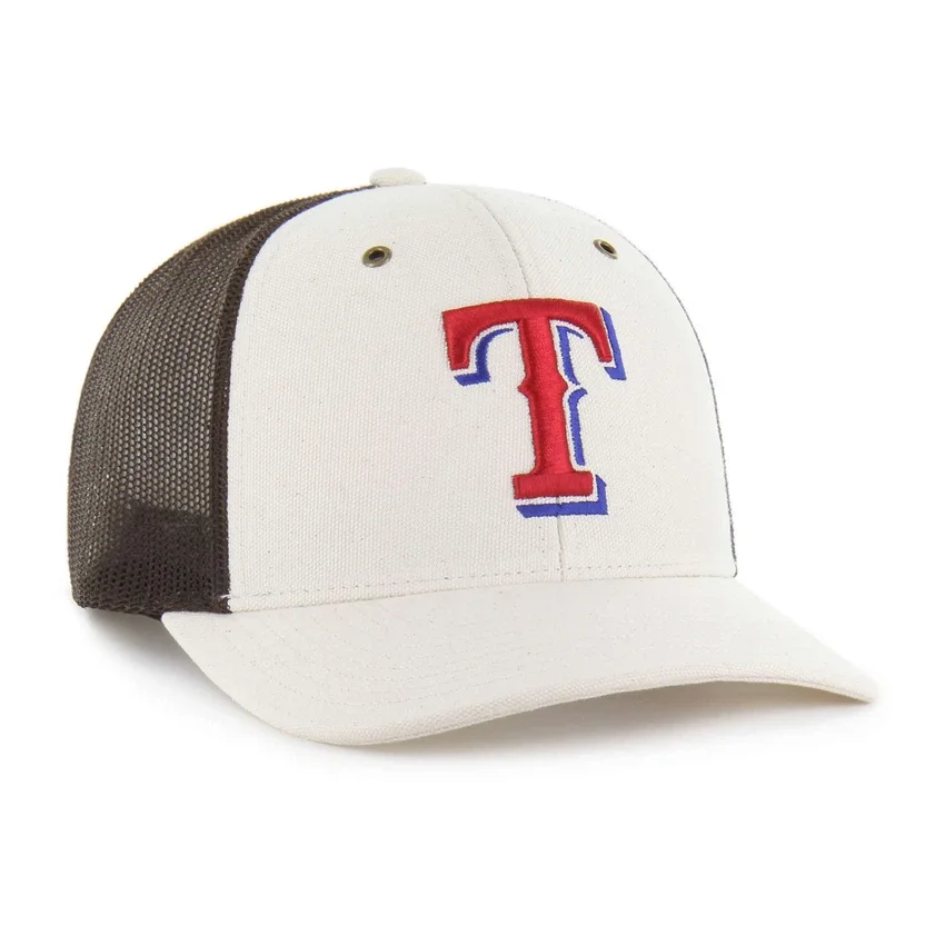 Texas Rangers '47 ongeverfde truckerpet