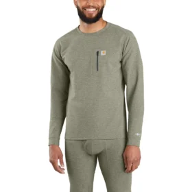 Thermisch overhemd voor heren - Carhartt Force® - Zwaar - Gemêleerd breiwerk