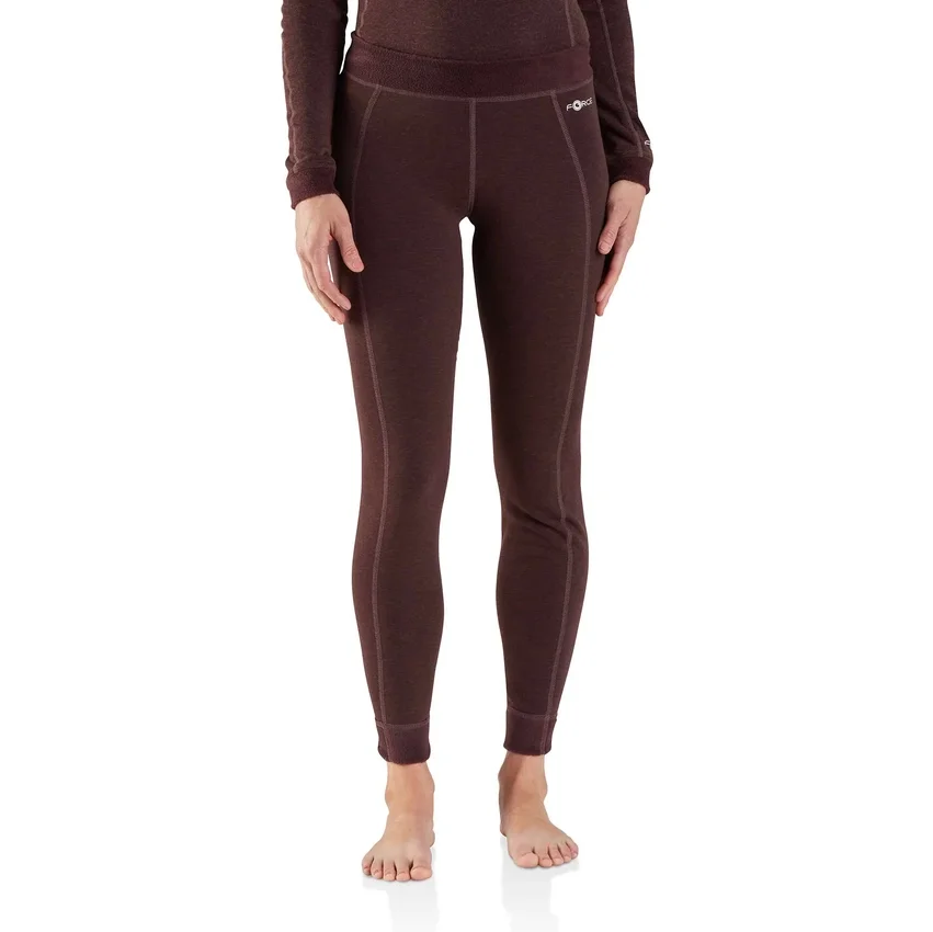 Thermische Leggings voor dames - Carhartt Force® - Zwaar - Fleece van een synthetische wolmix