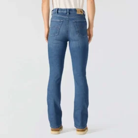 Tiller-jeans met hoge taille en bootcut voor dames