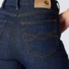 Tiller-jeans met hoge taille en bootcut voor dames