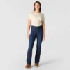 Tiller-jeans met hoge taille en bootcut voor dames