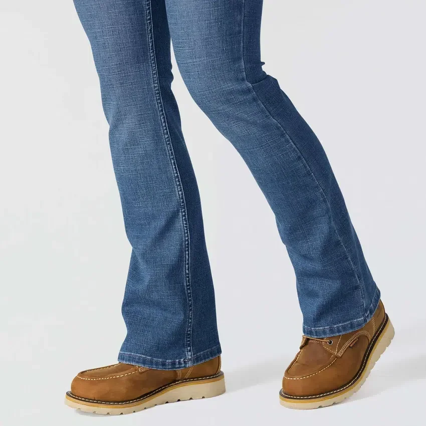 Tiller-jeans met hoge taille en bootcut voor dames