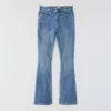 Tiller-jeans met hoge taille en bootcut voor dames