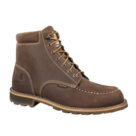 Traditionele, waterdichte 6″ Moc Toe-werklaars met rand