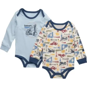 Tweedelige body-set met lange armstukken voor jongens (baby)