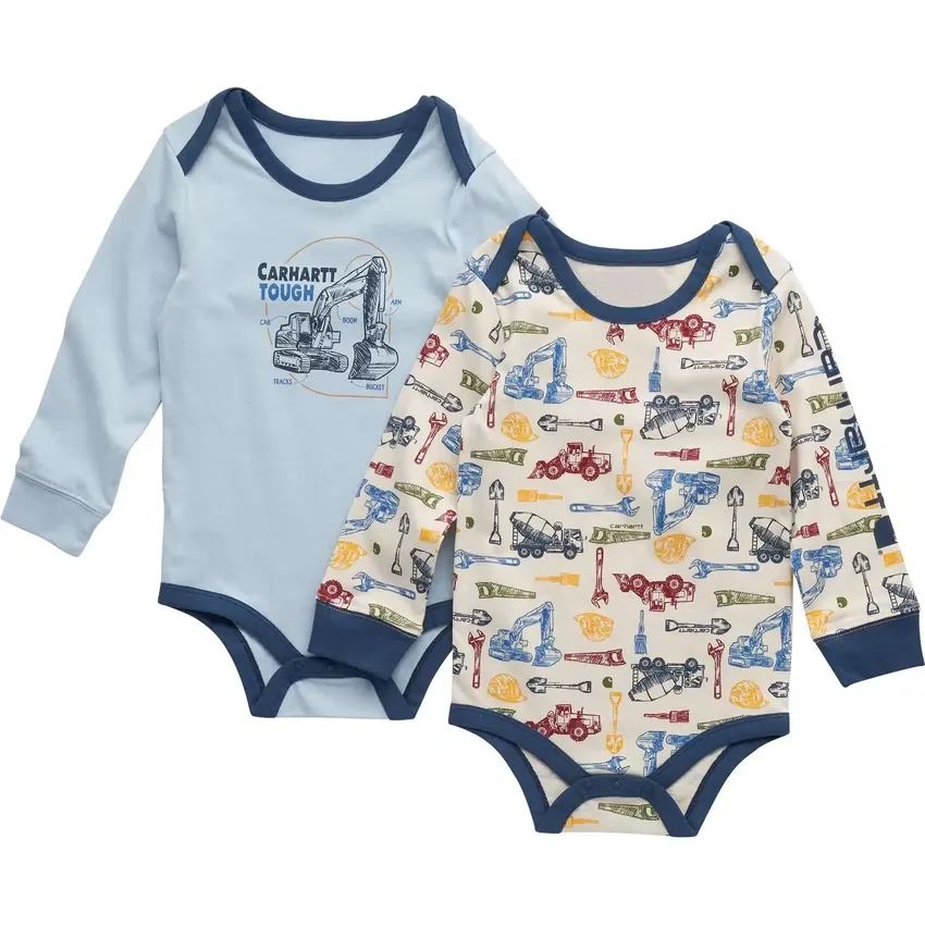 Tweedelige body-set met lange armstukken voor jongens (baby)